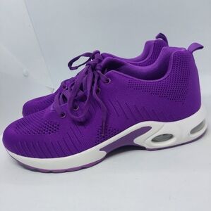 CASMAG Sneakers Casual Shoes Ultra Lightweight Walking Colorful Women Sz 9.5